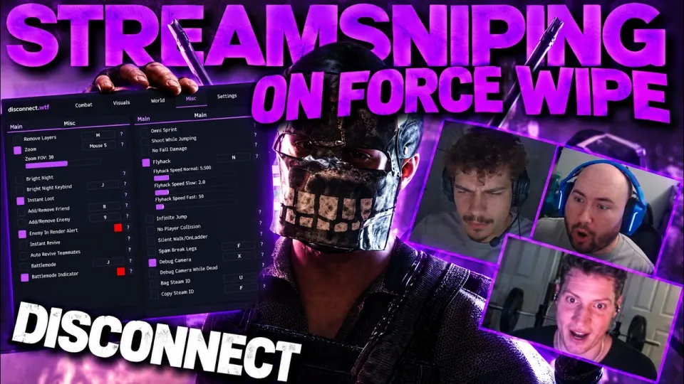 Rust Cheats Overview and Stream Sniping Techniques